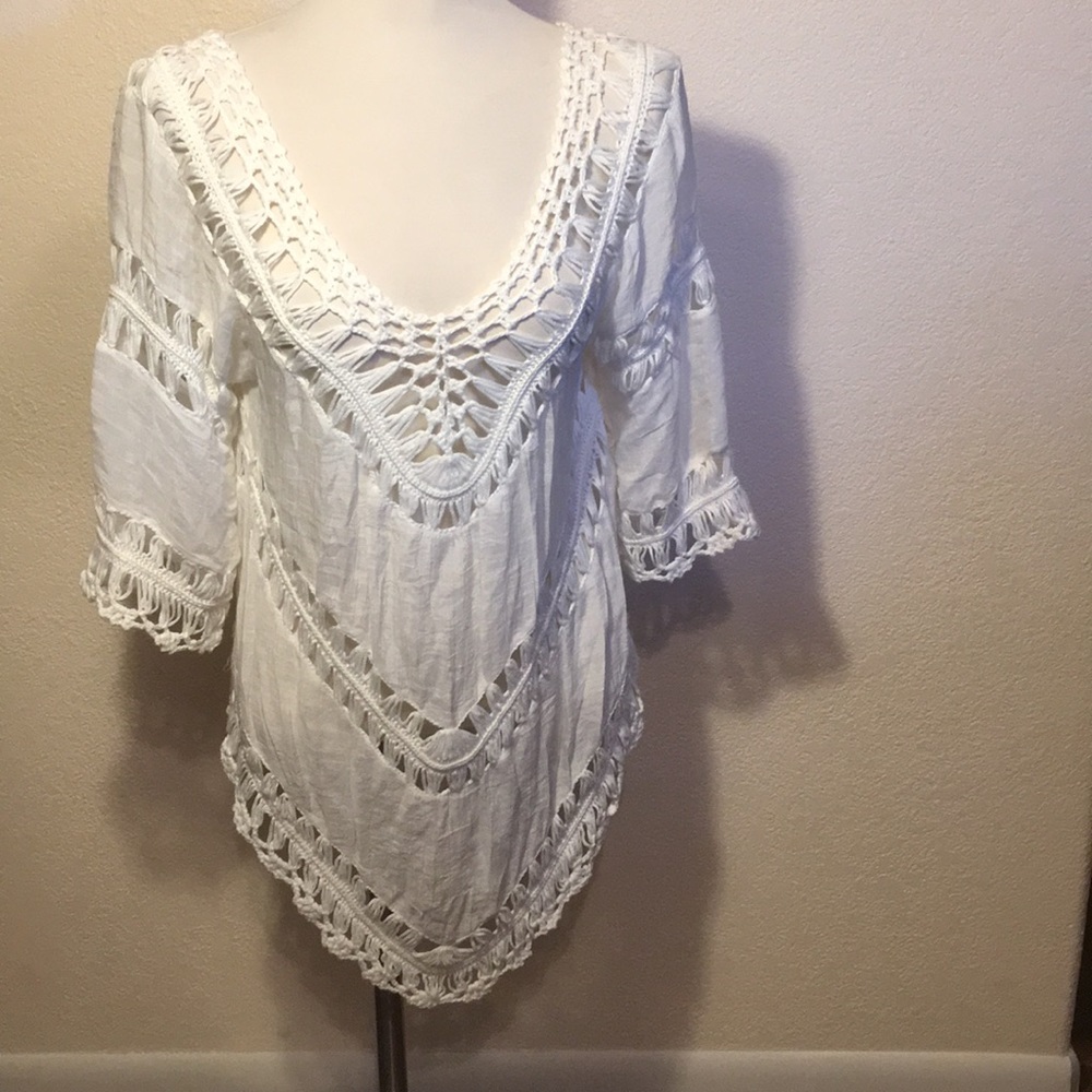 Sexy plus Suze 2X Blouse VIVID IMPORTERS of NY